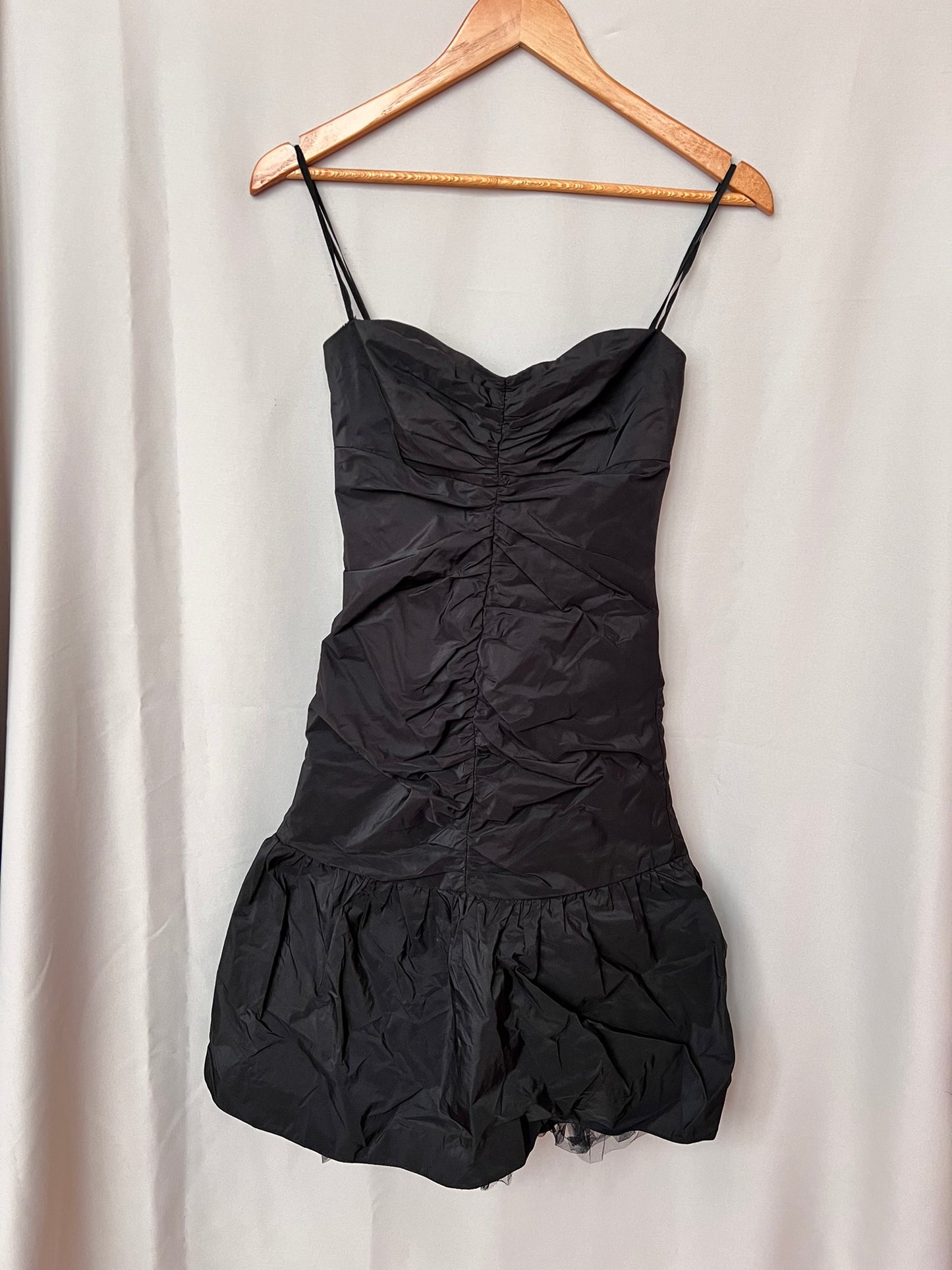 Vestido negro globo Swing - XXS