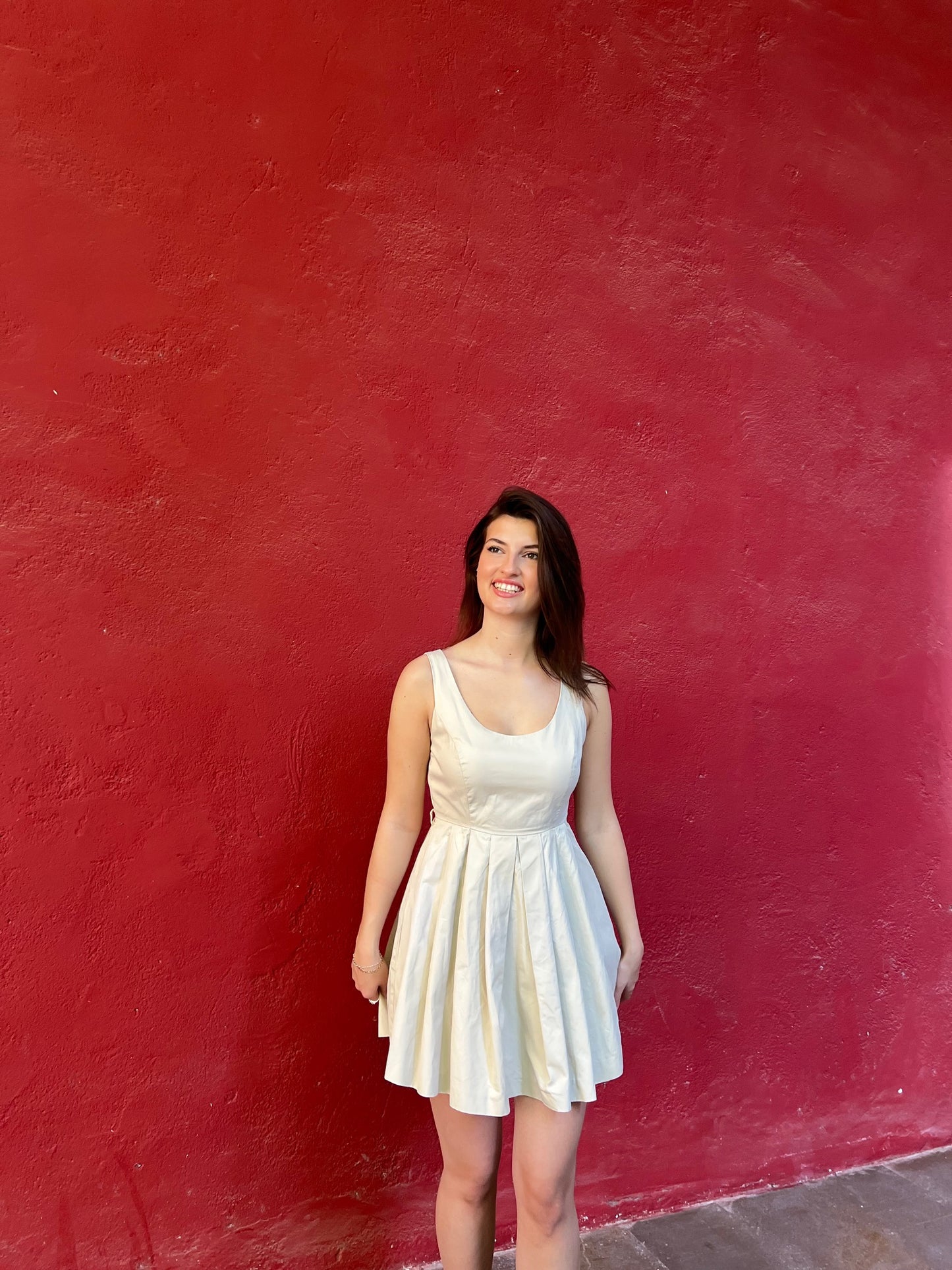 Vestido mini Beige Zara - XS