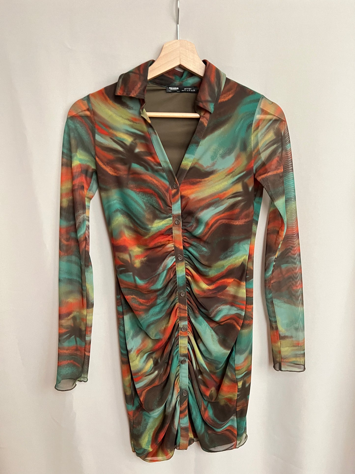 Vestido Tie Dye Pull&Bear - S