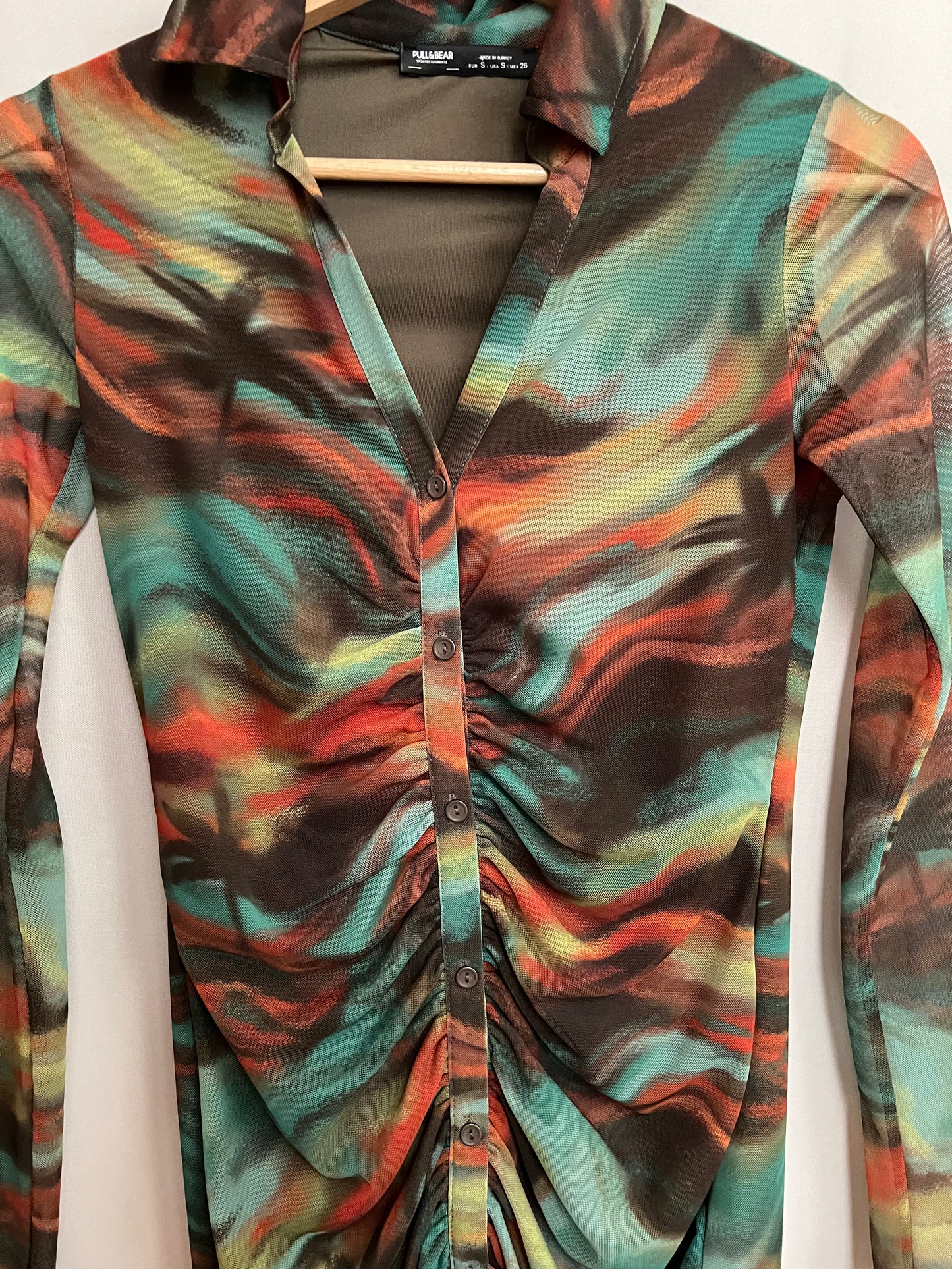 Vestido Tie Dye Pull&Bear - S