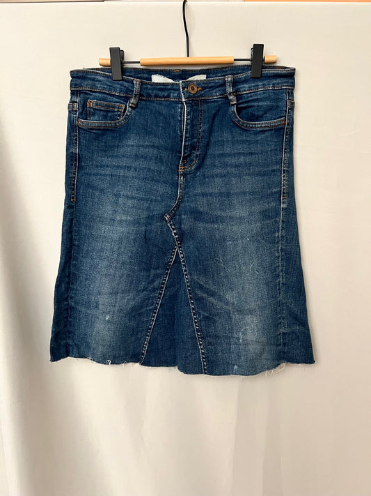 Falda vaquera Zara - L