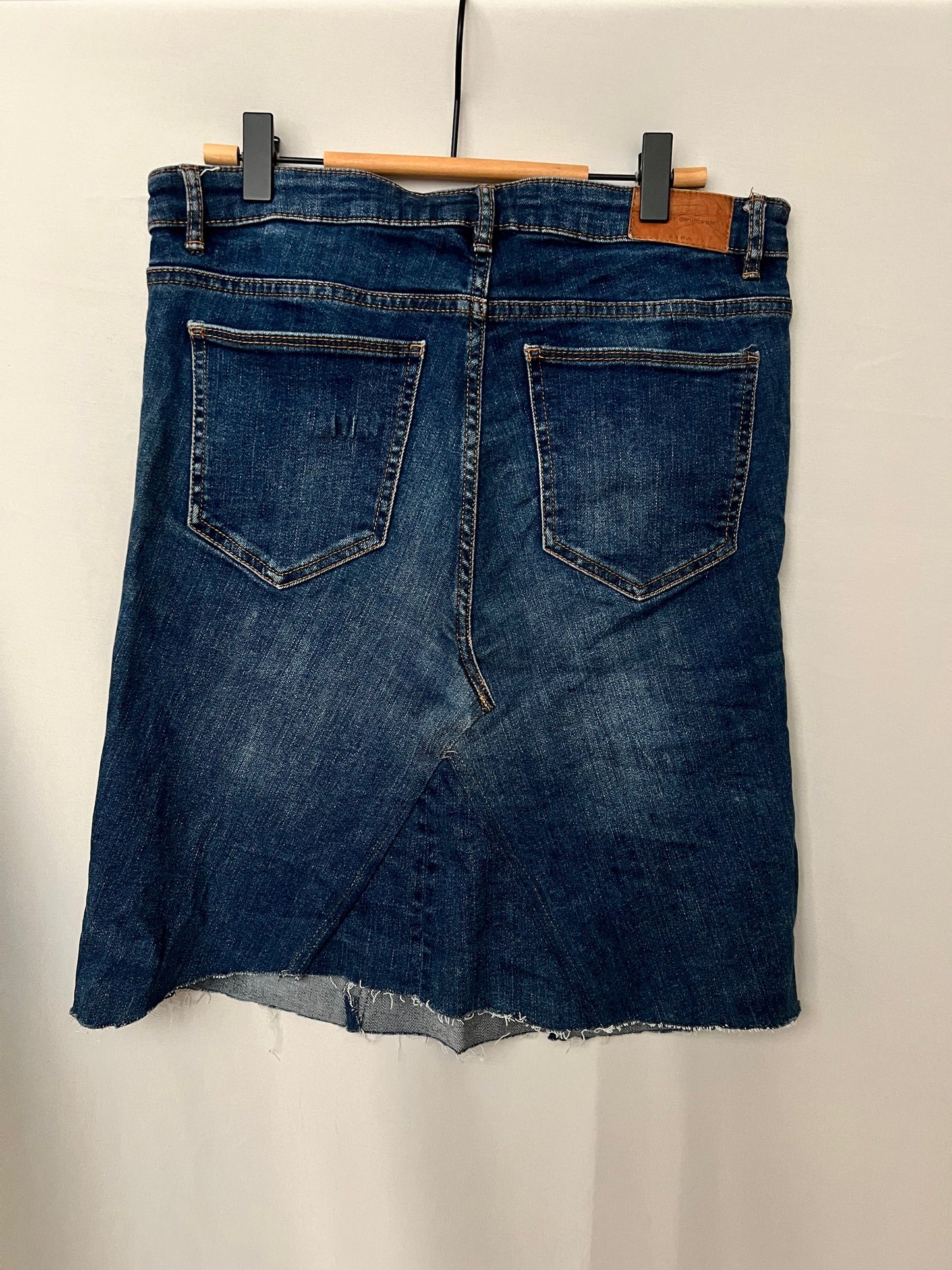 Falda vaquera Zara - L