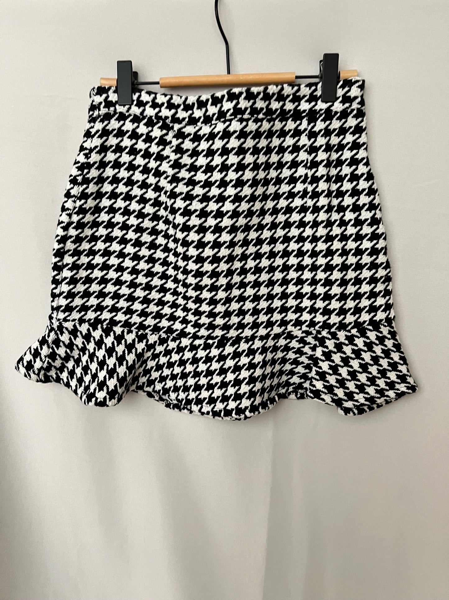 Falda mini pata de gallo - Xs
