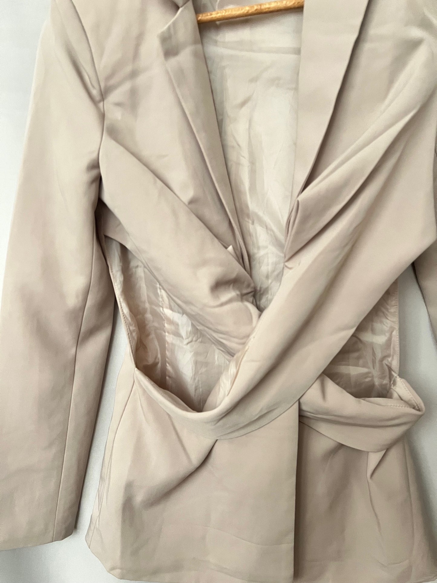 Blazer cut out Missguided beige - XS