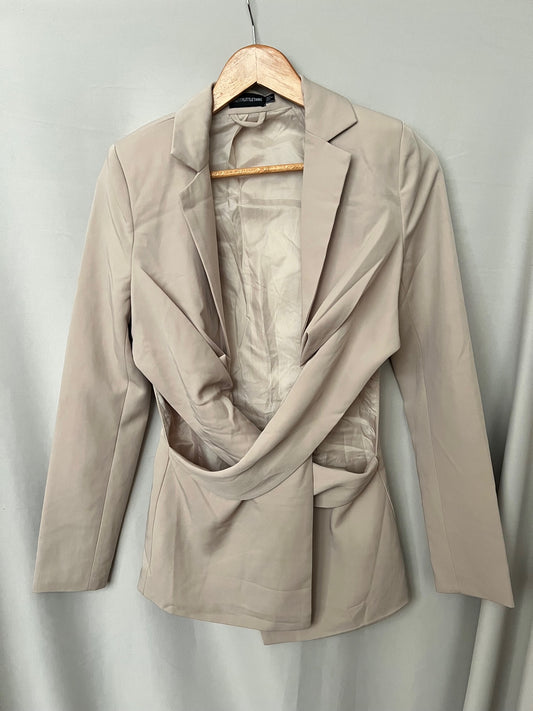 Blazer cut out Missguided beige - XS